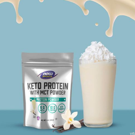 Batido de vainilla KETO