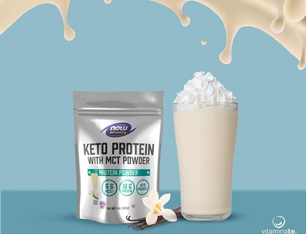 Batido de vainilla KETO