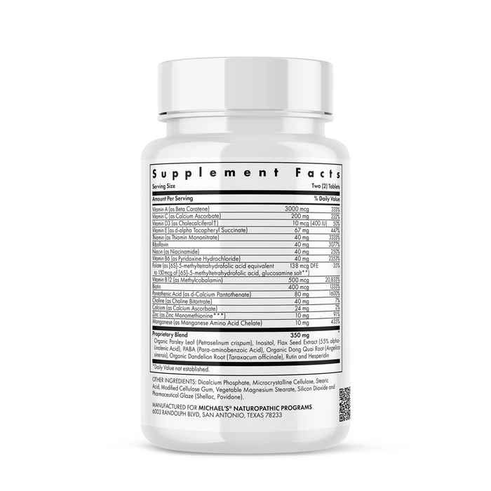 Multivitamínico para Chicas Adolescentes (60 veg tabs), Michael´s Health