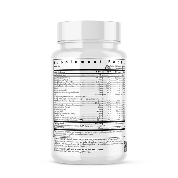 Multivitamínico para Niños (60 tabs masticables), Michael´s Health