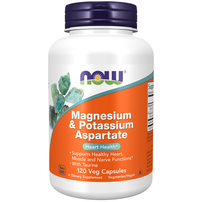 Magnesio y Potasio (120 veg caps)