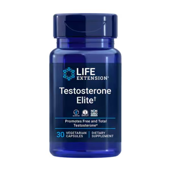 EX Testosterona Elite (30 caps vegs), Life Extension