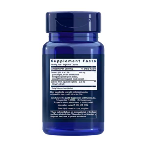 EX Testosterona Elite (30 caps vegs), Life Extension