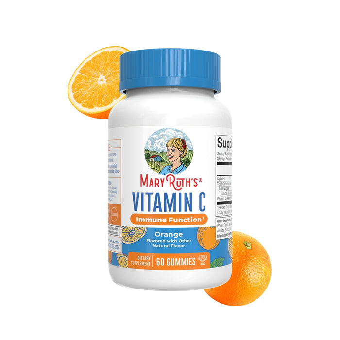Vitamina C Sabor Naranja (60 gomitas), Mary Ruth´s
