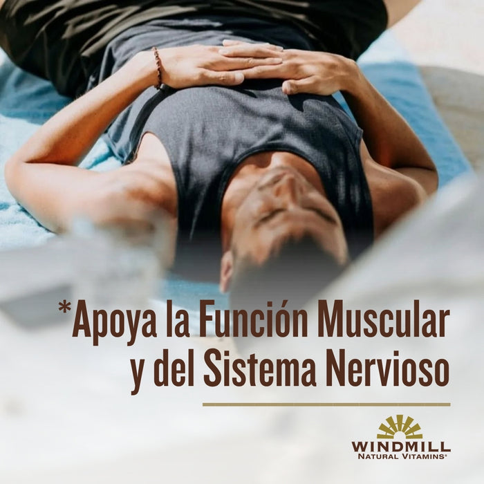 Citrato de Magnesio 400 mg (60 tabs), Windmill