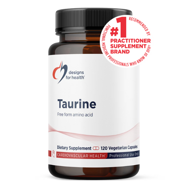 Taurina (120 veg caps), Designs for Health