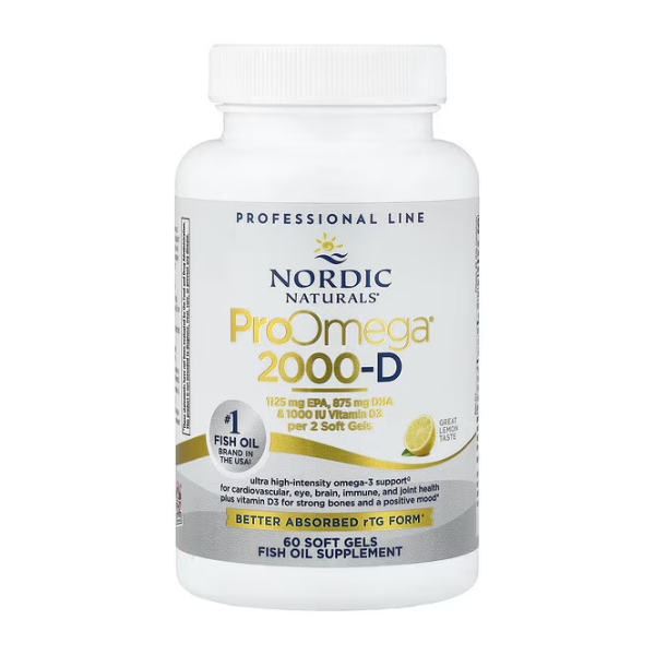 ProOmega 2000-D (60 softgels), Nordic Naturals