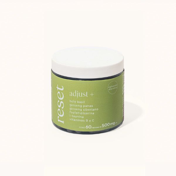 Apoyo al Estrés y Bienestar Adjust+ (60 caps), Reset Wellness