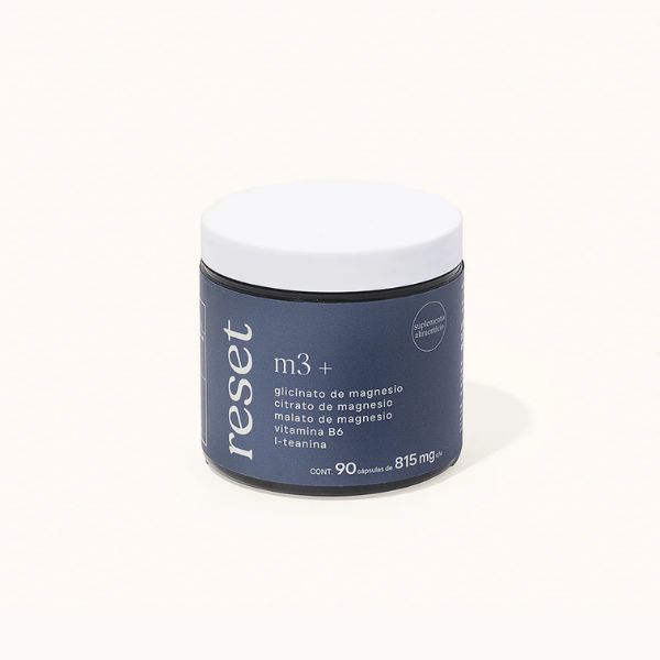 Descanso y Sistema Nervioso Magnesio M3+ (90 caps), Reset Wellness