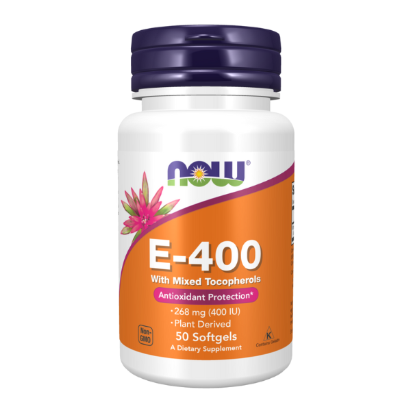 Vitamina E-400 IU (50 softgels)