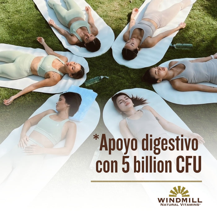 Super Probióticos 5 Billion (60 caps), Windmill
