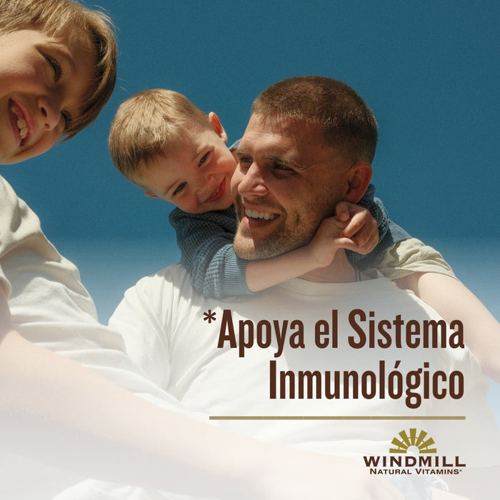 Zinc con Vitamina C Sabor Limón con Miel (50 tabs), Windmill