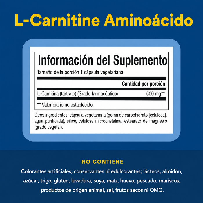 L-Carnosina 500 mg (60 veg caps), Natural Factors
