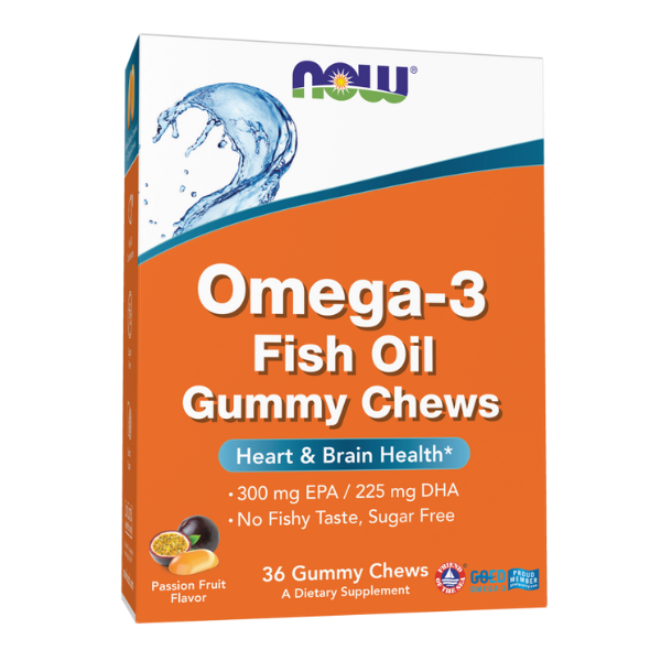 CC Omega-3 con Aceite de Pescado Sabor Maracuya (36 gomitas)