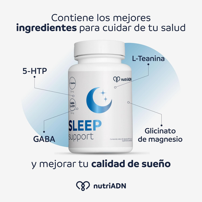 Sleep Support para la Salud del Sueño (60 cápsulas) | NutriADN