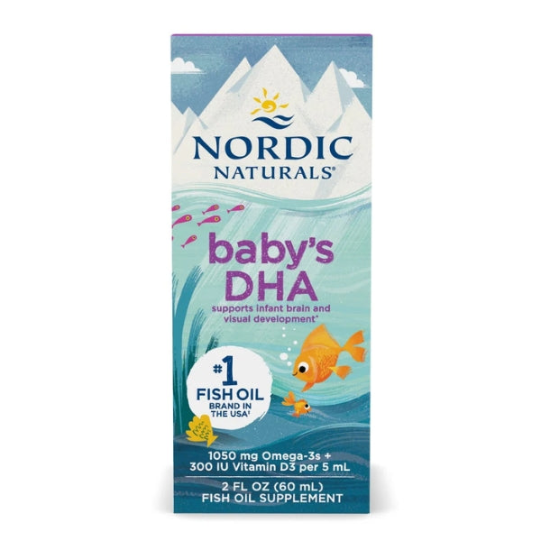 DHA para Bebés 60 ml, baby DHA (2 oz), Nordic Naturals