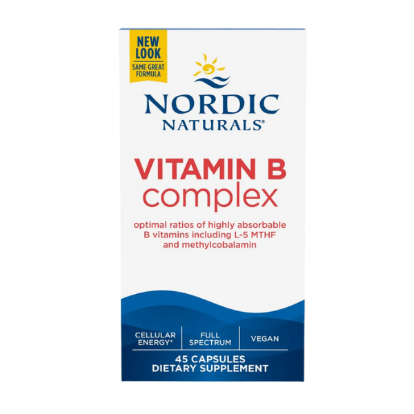 Complejo B (45 caps), Nordic Naturals