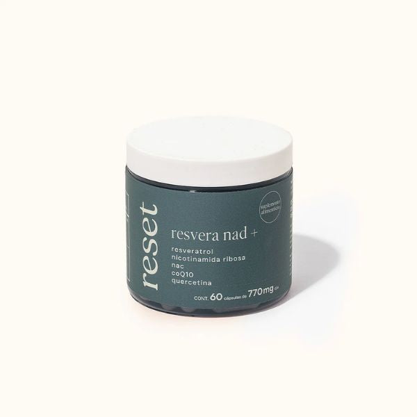 NAD+ Salud Celular Resvera (60 caps), Reset Wellness
