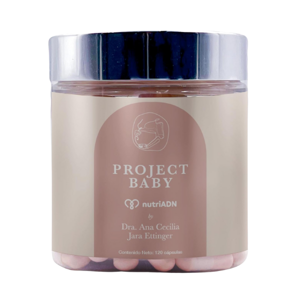 Apoyo a la Fertilidad Unisex, Baby Proyect (120 caps), NutriADN