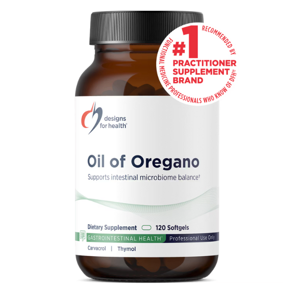 Aceite de Oregano 60 mg (120 sofgtels), Designs for Health