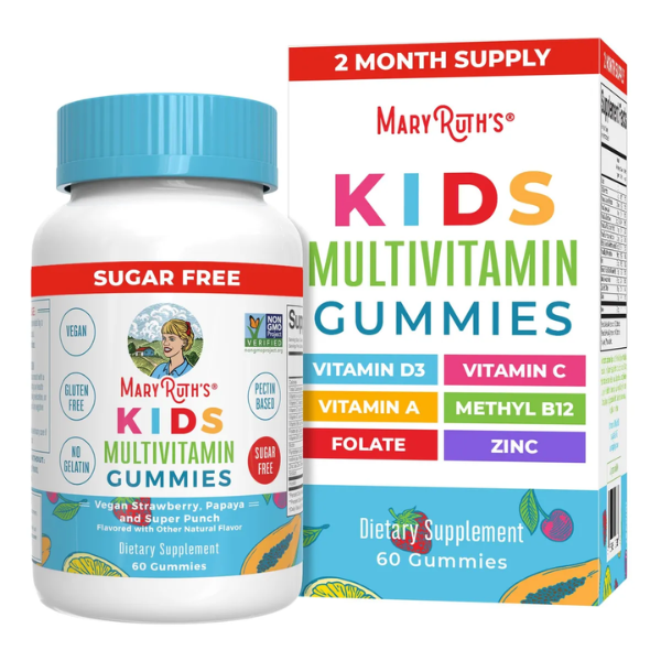Multivitamínico para Niños (60 gomitas), Mary Ruth´s