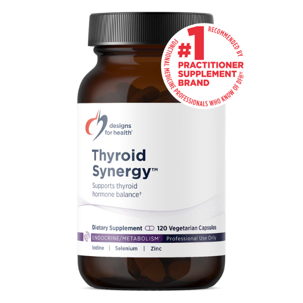 Función Tiroidea Thyroid Synergy™ (120 veg caps), Designs for Health