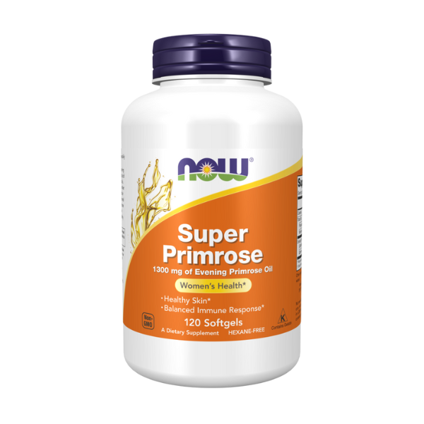 Super Primrose, Primavera 1300 mg (120 softgels)