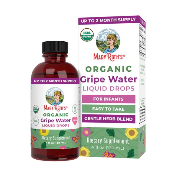 Gripe Water Organica, Liquida (4 fl oz 120 ml), Mary Ruth's