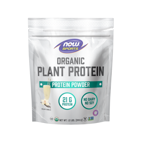 Proteina Vegetal Organica, Sabor Vainilla (1.2 lb/544 g)