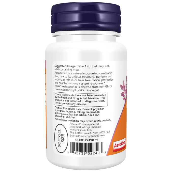 Astaxantina Extra Fuerte 10 mg (30 softgels)