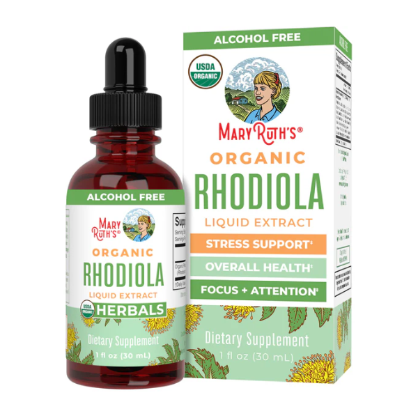 Rhodiola Organica, Liquido 30 ml (1 fl oz), Mary Ruth's
