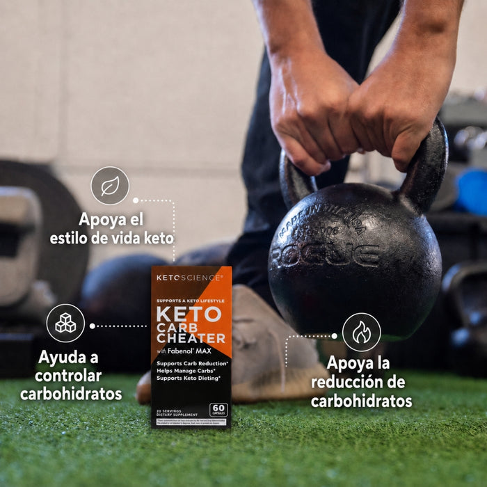 Apoyo KETO para Carbohidratos KETOSCIENCE® (60 caps), Windmill