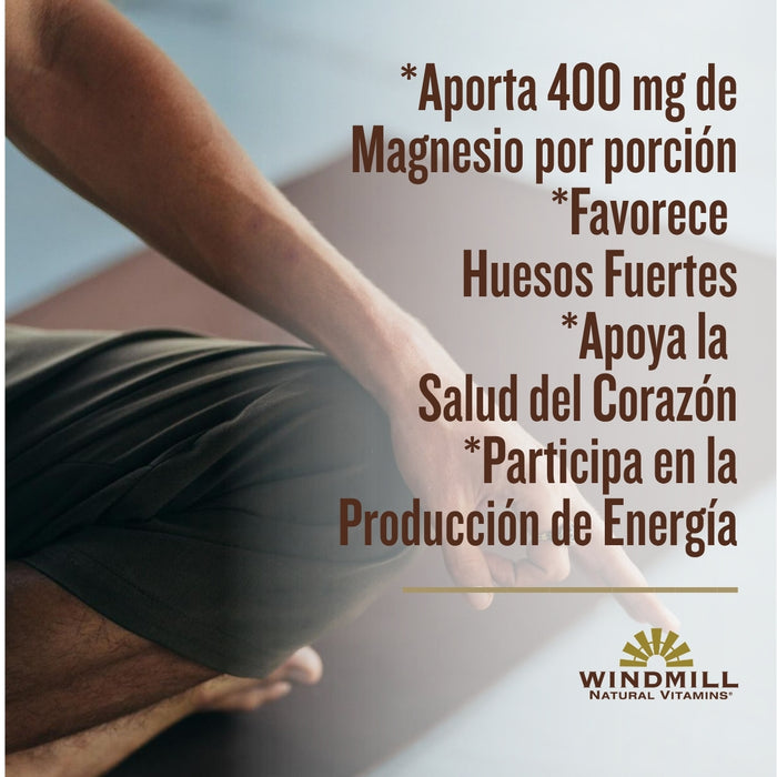 Magnesio 400 mg (100 tabs), Windmill