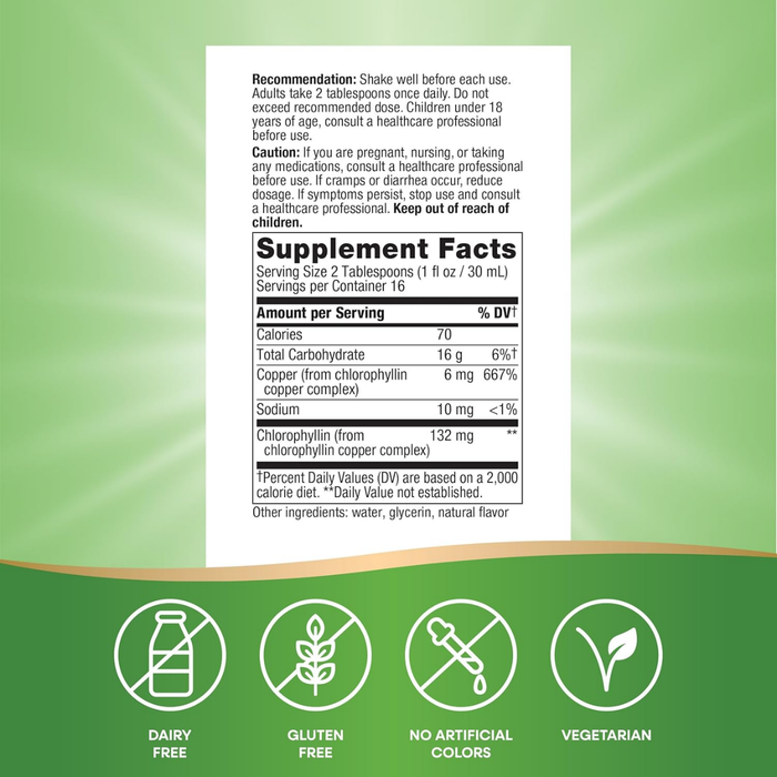 Clorofila Chlorofresh®, Líquido 480 ml (16 fl oz), Nature's Way