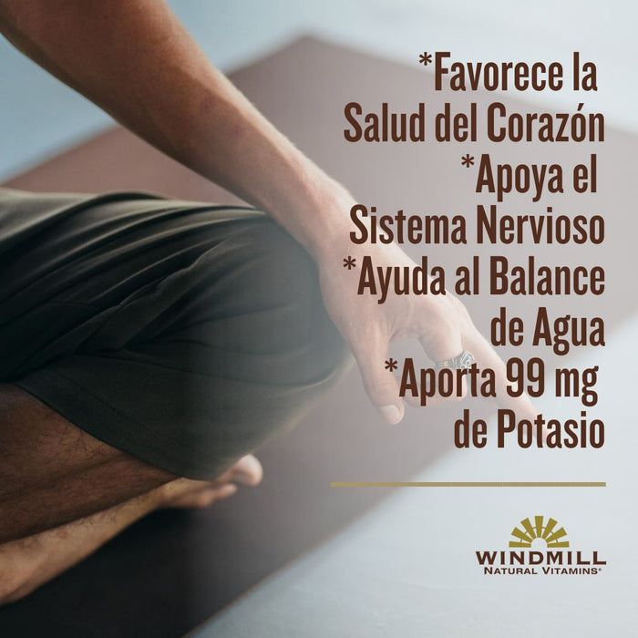 Gluconato de Potasio 99 mg (100 tabs), Windmill
