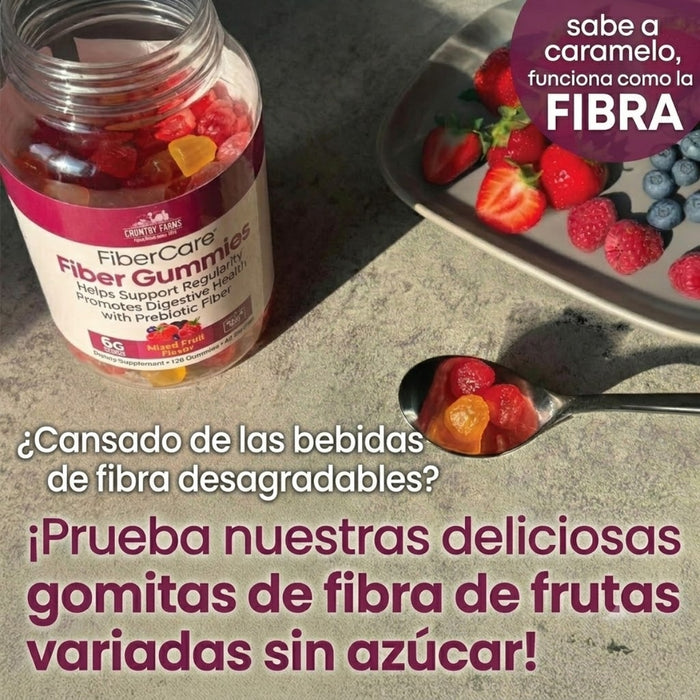 Probiótico con Fibra Sabor Frutal Country Farms® (120 gomitas), Windmill