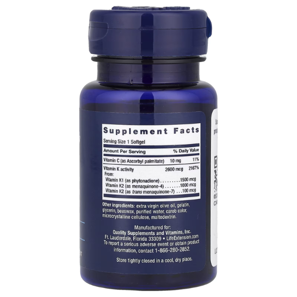 Super K (90 softgels), Life Extension