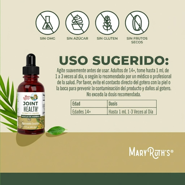 Articulaciones Saludables, Liquido 30 ml (1 fl oz), Mary Ruth's