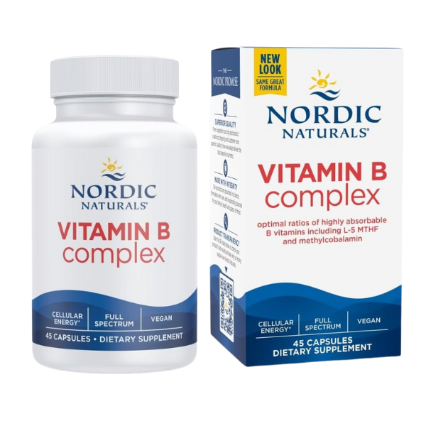 Complejo B (45 caps), Nordic Naturals