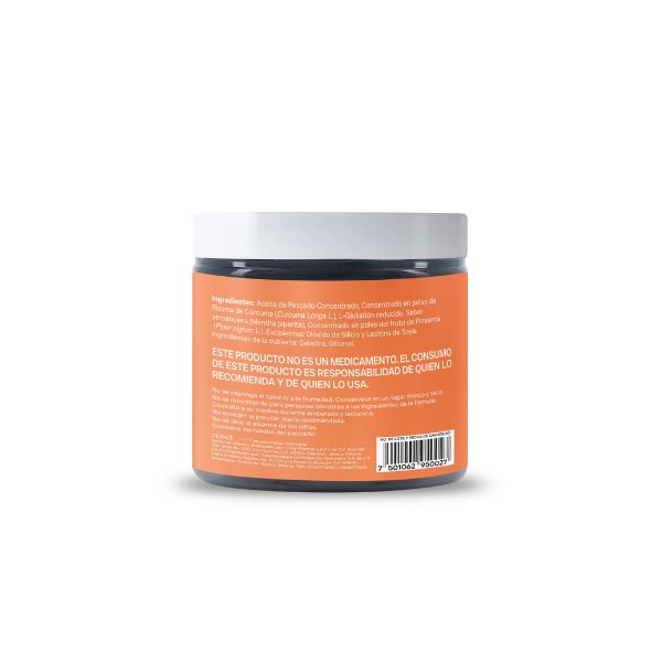 Antioxidante y Antiinflamatorio Omega Glutatione+ (90 caps), Reset Wellness