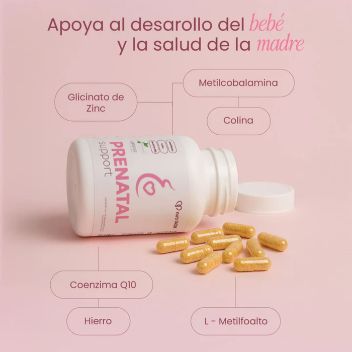Prenatal Support para la Salud durante el Embarazo (90 cápsulas) | NutriADN