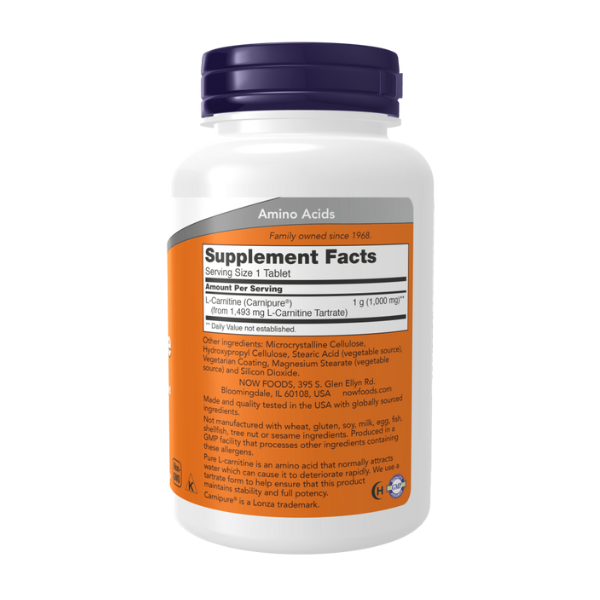 L-Carnitina 1000 mg (100 tabs)