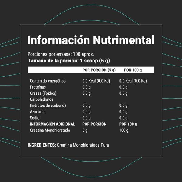 Creatina Monohidratada (300 g), NutriADN