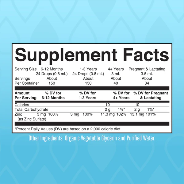 Zinc Ionico, Liquido (4 fl oz 120 ml), Mary Ruth's