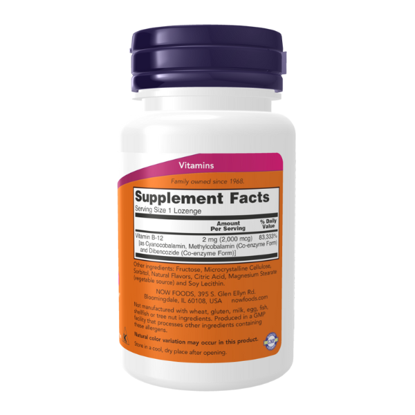 B12 2000 mcg (100 tabs masticables)