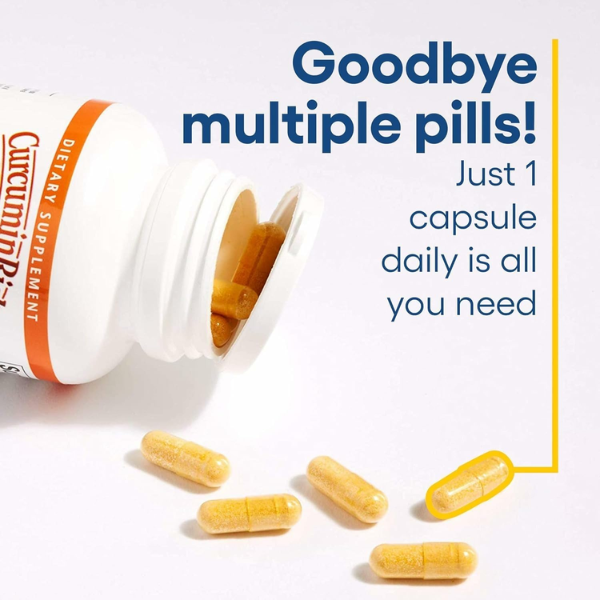 Cúrcuma Theracurmin® Doble Fuerza 60 mg Salud Inflamatoria (30 veg caps), Natural Factors