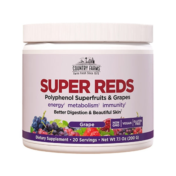 Apoyo Inmunológico Super Reds Sabor Uva Country Farms® (200 g), Windmill