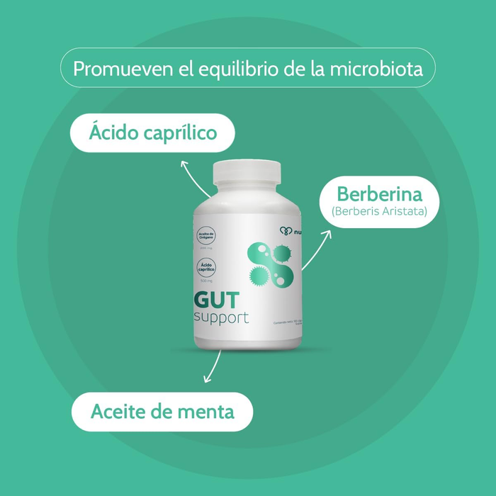 Salud Intestinal, Gut Support (60 caps), NutriADN
