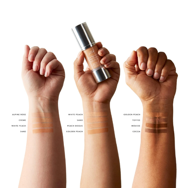 Base de Maquillaje Fruit Pigmented® Sand (1 fl oz 30 ml), 100% Pure
