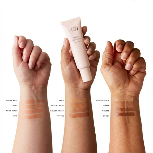 Crema Hidratante con Color Fruit Pigmented® Alpine Rose (1 fl oz 30 ml), 100% Pure